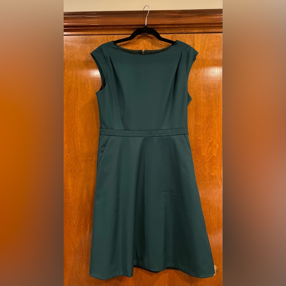 J.Crew Green Suiting Dress Size 8